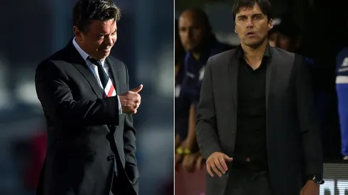 Marcelo Gallardo y Alexander Medina tienen una gran relación desde su paso por Nacional y el próximo jueves se verán las caras cuando River visite a Talleres.