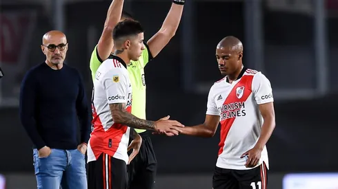 El 11 salió reemplazado por Enzo Fernández en el primer tiempo.