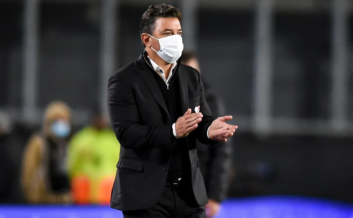 Marcelo Gallardo confirmó el equipo de River para enfrentar a San Lorenzo.