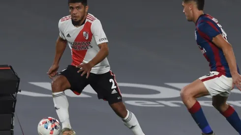 Robert Rojas jugó todo el segundo tiempo en el 3-1 sobre San Lorenzo.