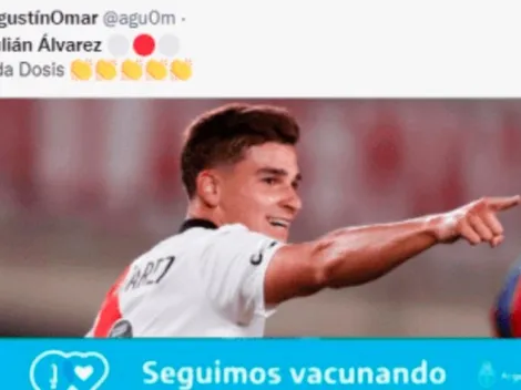 Estallaron los memes por el hattrick de Julián