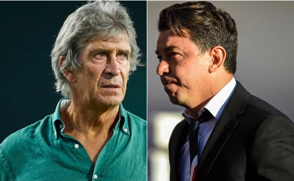 Manuel Pellegrini se refirió a Marcelo Gallardo.