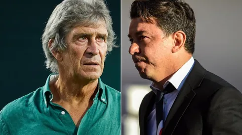 Manuel Pellegrini se refirió a Marcelo Gallardo.