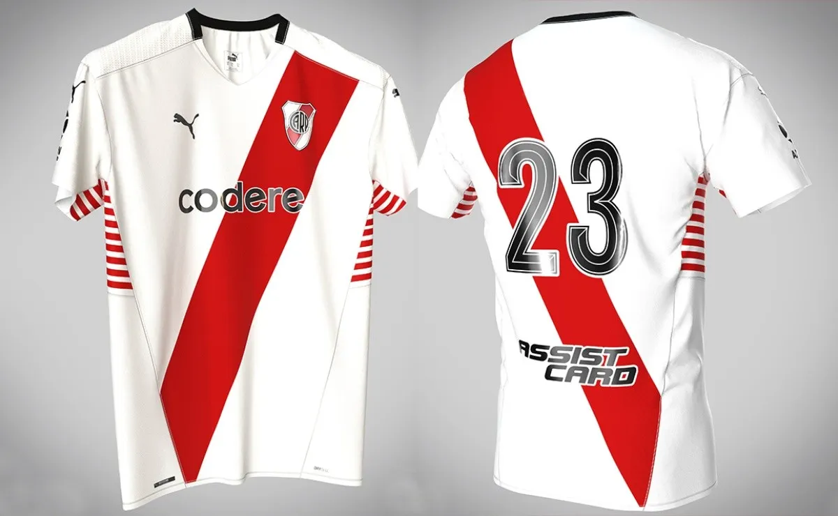 Así podría verse la camiseta de River si cambia de proveedor de su indumentaria