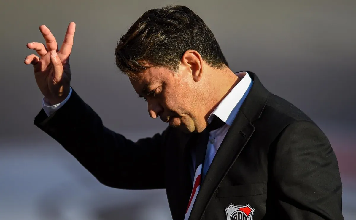 Marcelo Gallardo homenajeó a Ángel Labruna en el superclásico.
