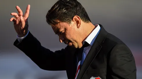 Marcelo Gallardo homenajeó a Ángel Labruna en el superclásico.