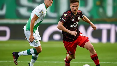 Agustín Palavecino estuvo entre los mejores ante Banfield.