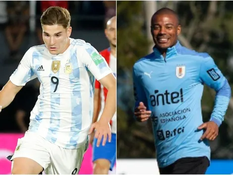 Argentina-Uruguay: Álvarez al banco y De la Cruz titular