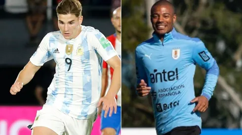 Argentina y Uruguay se ven las caras en el Estadio Monumental.