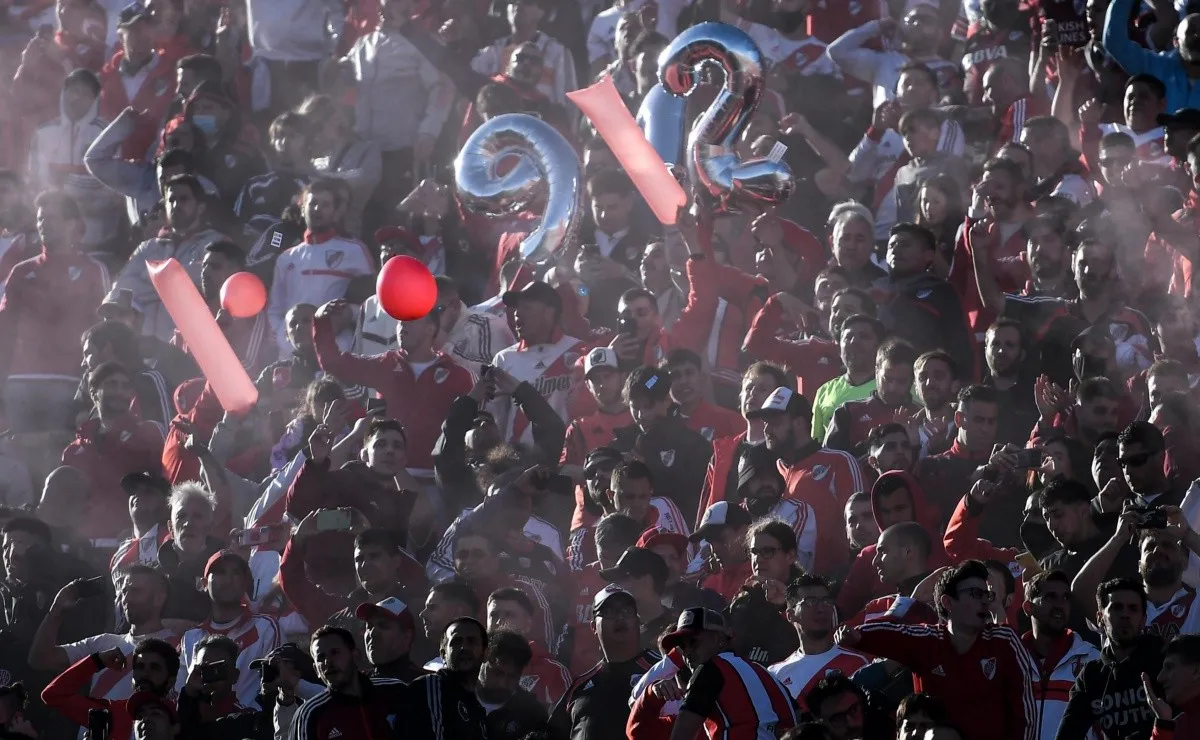 Los hinchas de River coparon el Monumental contra Boca, pero ante San Lorenzo habrá más controles para no superar el aforo permitido.