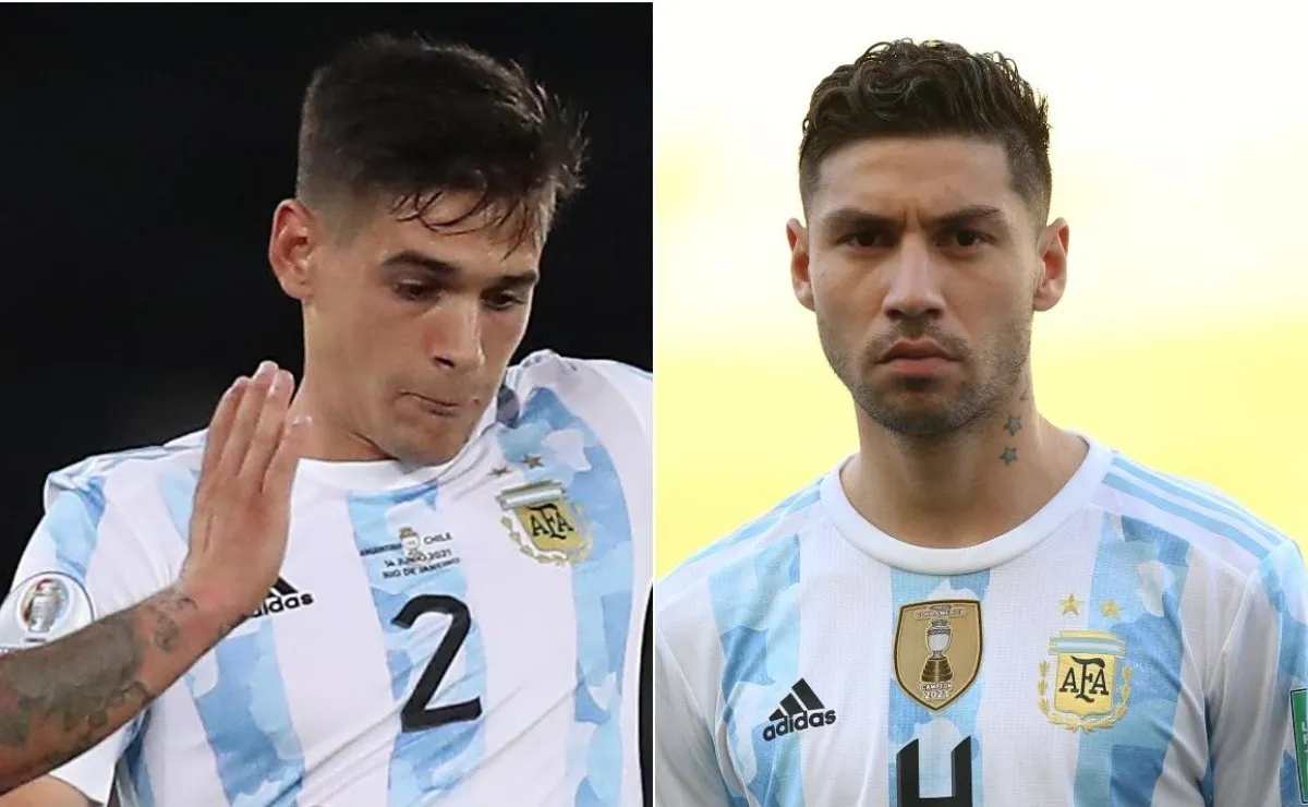 Lucas Martínez Quarta y Gonzalo Montiel volvieron a coincidir en la Selección.