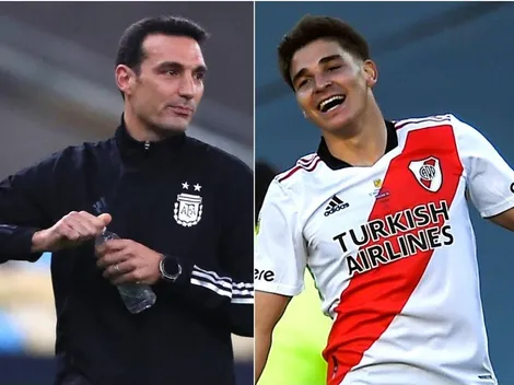 Scaloni manifestó su razón para no ceder a Álvarez