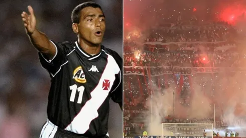 Romario elogió a la hinchada de River.