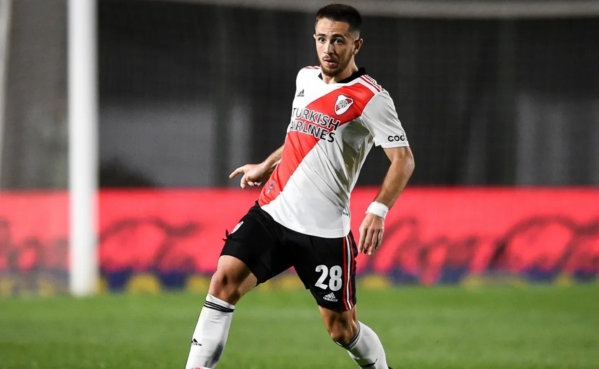 Felipe Peña se perfila para ser titular en River contra Bnfield por la fecha 15 de la Liga Profesional, lo haría como marcador central junto a Pinola.