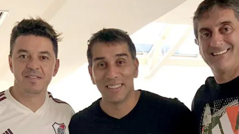 Nelson Cuevas mantiene una buena amistad con Marcelo Gallardo y Enzo Francescoli.