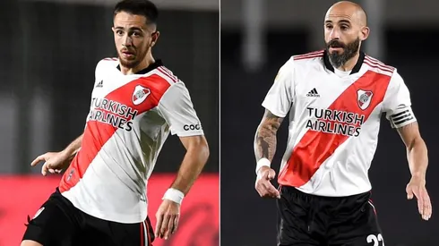 Felipe Peña y Javier Pinola podrían jugar como titulares ante Banfield como marcadores centrales.