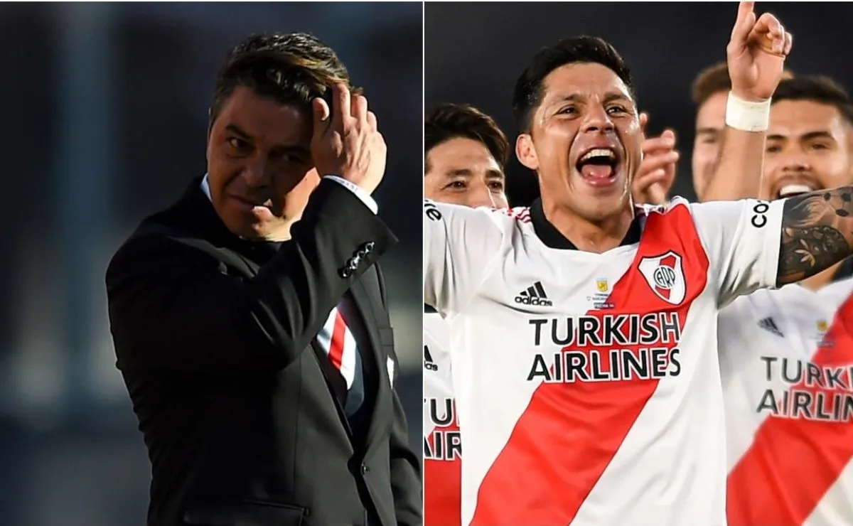 Marcelo Gallardo y un rompecabezas para enfrentar a Banfield.