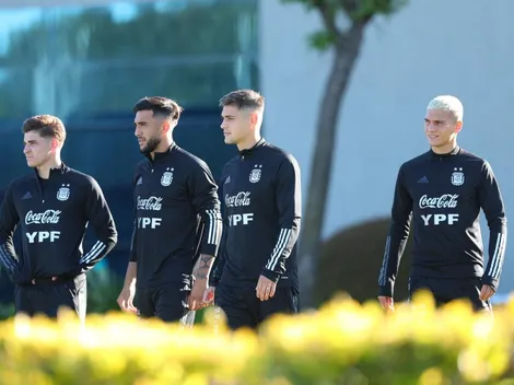 Finalmente Julián Álvarez se sumó a la Selección