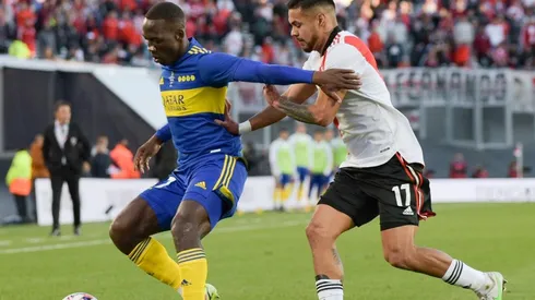 Paulo Díaz jugó los 90 minutos del superclásico.