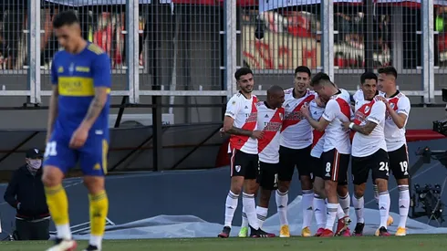River venció a Boca y se trepó a la punta de la Liga Profesional.