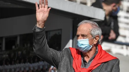D'Onofrio estuvo presente en el superclásico.