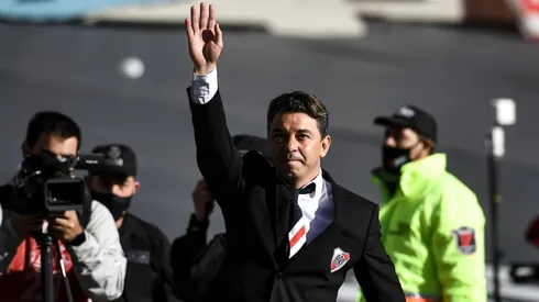 El Muñeco y una tarde emocionante en Nuñez.