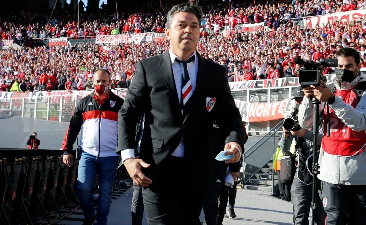 Marcelo Gallardo vuelve a dirigir en el Monumental.