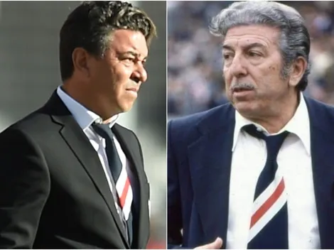 Gallardo se puso la corbata de Labruna