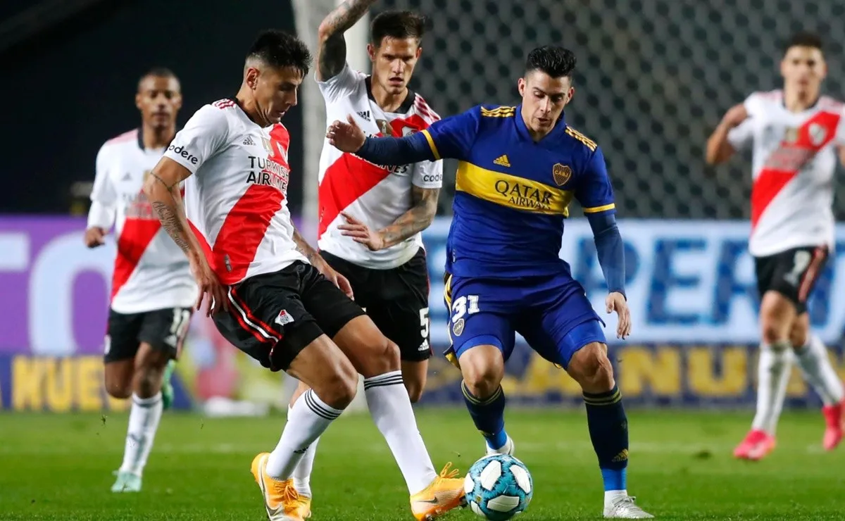 River supera a Boca en las estadísticas de la Liga Profesional.