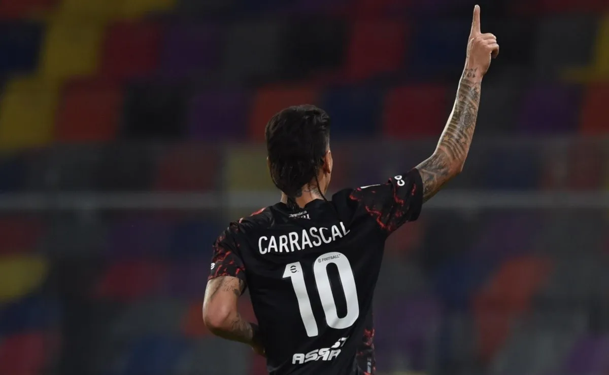 Jorge Carrascal lleva tres goles en los últimos cinco partidos.