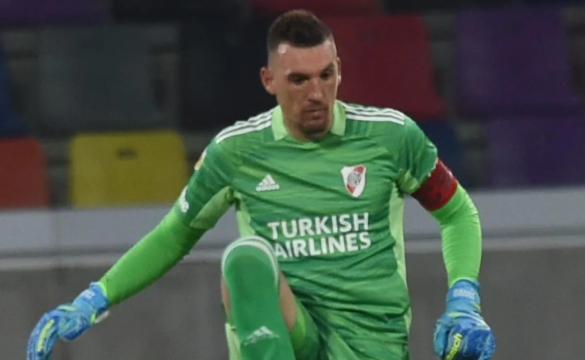 Franco Armani jugará su superclásico número 11.