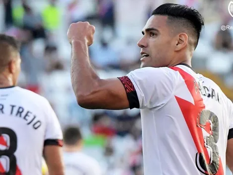 Falcao volvió a convertir para el Rayo Vallecano