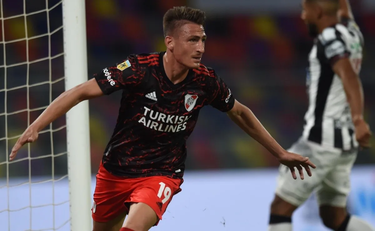 Braian Romero lleva 7 goles en River.