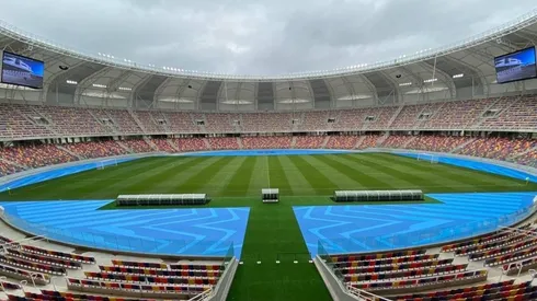 El Estadio Madre de Ciudades fue inaugurado en marzo con River 5 Racing 0.