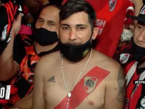 El increíble tatuaje de un hincha de River en Santiago del Estero