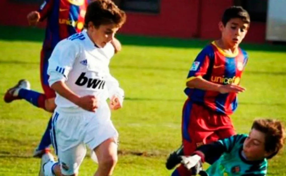 Julián Álvarez, de gran presente en River, estuvo a prueba en el Real Madrid a los 11 años.
