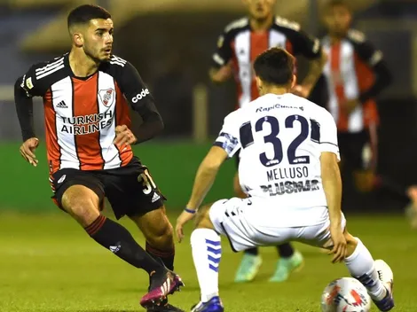 La última vez que Gallardo puso un volante de lateral derecho