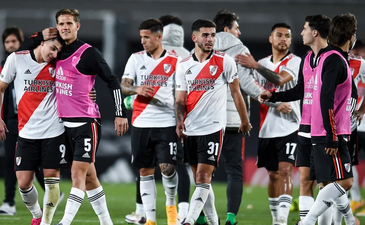 River enfrentó a Arsenal de Sarandí por la fecha 12 de la Liga Profesional en el Monumental.