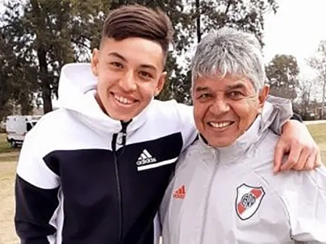 El papá de Gallardo y la apuesta por el nieto que promete en Inferiores