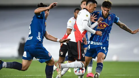 Matías Suárez jugó 33 minutos con Arsenal y fue clave en la jugada del gol.