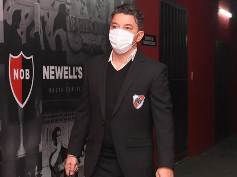 Los gritos de Gallardo desde el banco