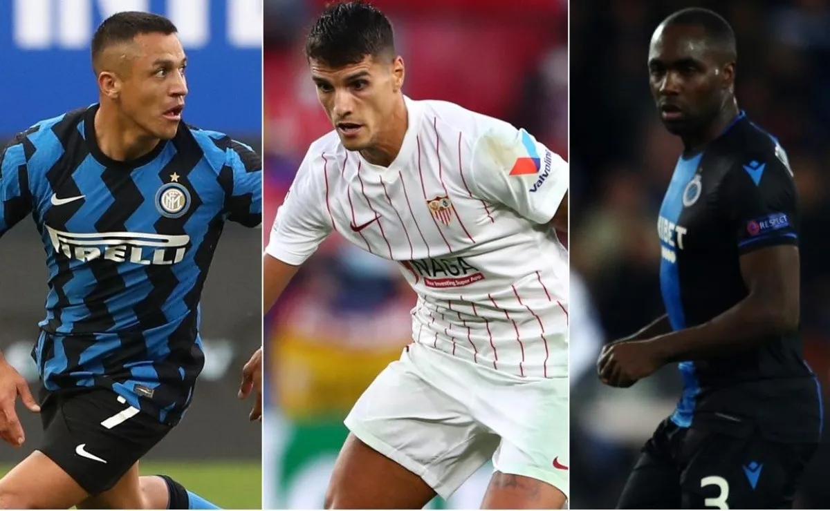 Alexis Sánchez, Erik Lamela y Éder Álvarez Balanta son algunos de los ex jugadores de River que disputarán la Champions League 2021/22.