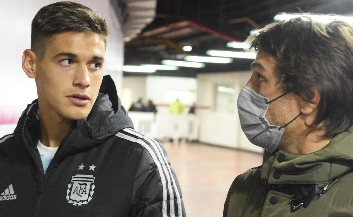 Lucas Martínez Quarta mostró su felicidad por haber regresado al Monumental, lo hizo para representar a la Selección Argentina frente a Bolivia por las Eliminatorias.