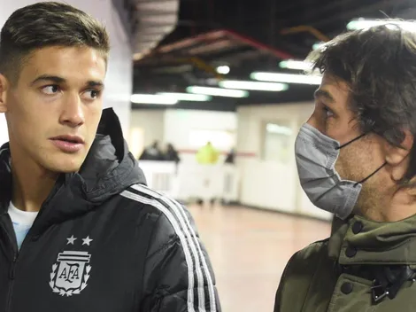 Martínez Quarta mostró su felicidad por volver al Monumental