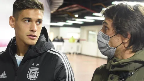 Lucas Martínez Quarta mostró su felicidad por haber regresado al Monumental, lo hizo para representar a la Selección Argentina frente a Bolivia por las Eliminatorias.