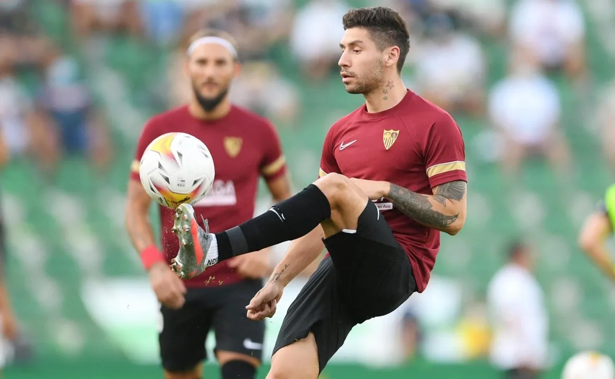 Gonzalo Montiel dejó River a medidos de año, se fue a jugar al Sevilla de España donde es compañero de los argentinos Erik Lamela, Lucas Ocampos, Marcos Acuña y Alejandro Gómez.