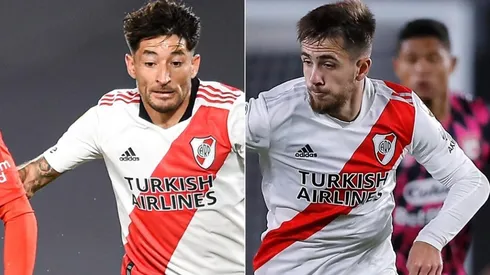 Casco y Peña terminaron la práctica con molestias