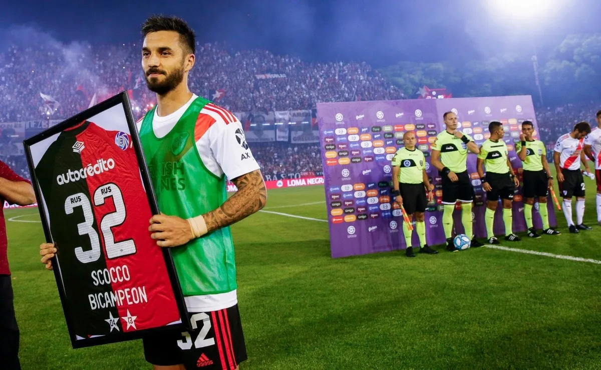 Scocco, un viejo verdugo de River