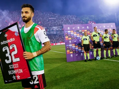 Scocco, un viejo verdugo de River