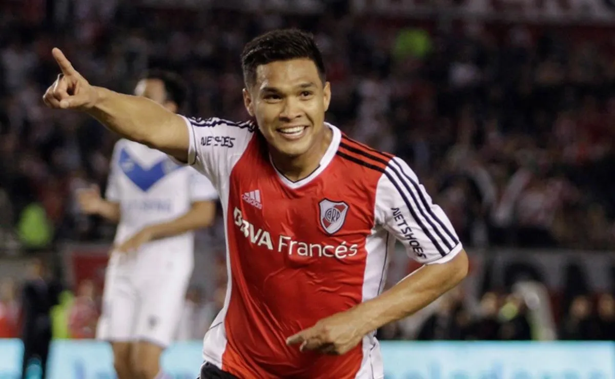 Teo festejó sus 200 goles y se acordó de River